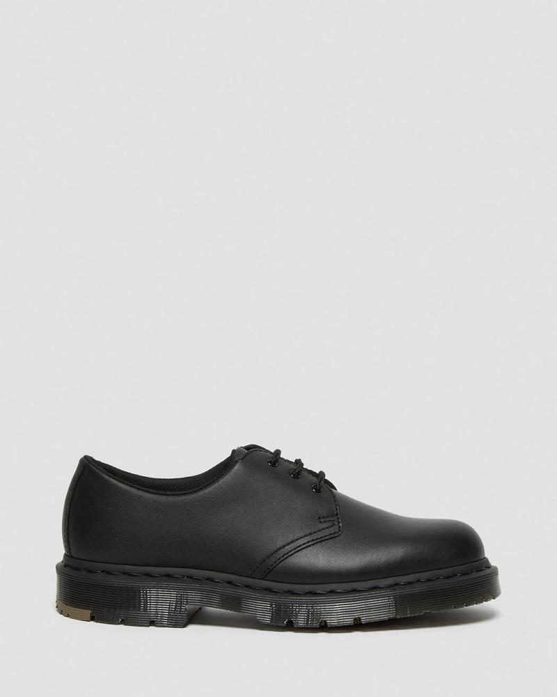 Dr Martens 1461 Mono Slip Resistant Oxford Schoenen Dames Zwart | NL 434XYU